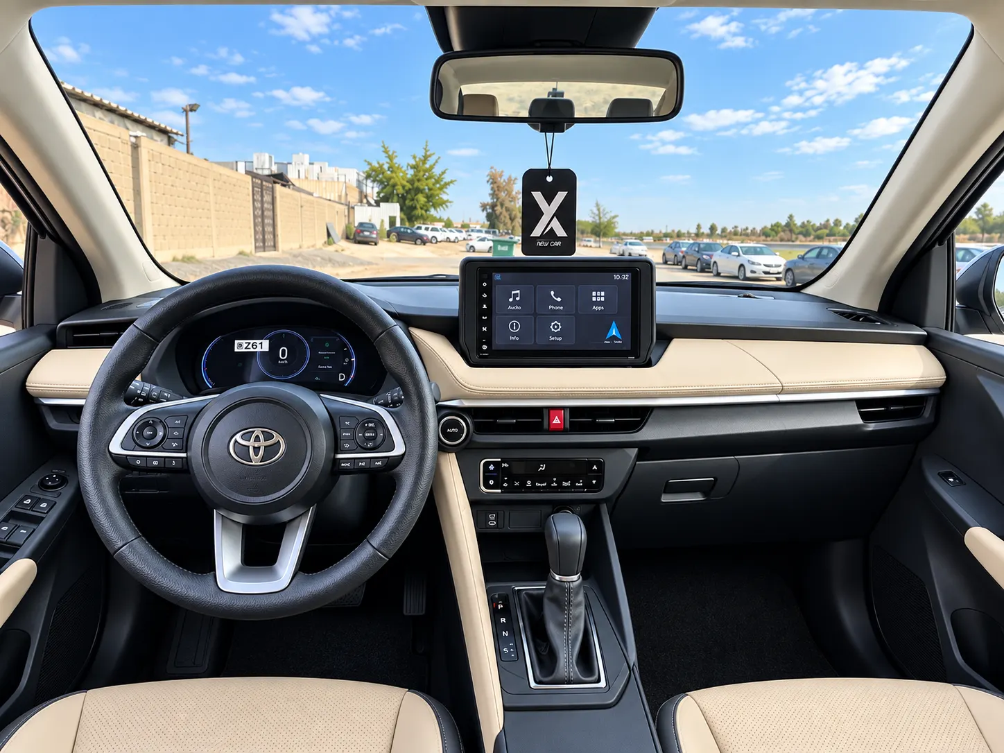 Mohammed Abdullah's vehicle — Dashboard