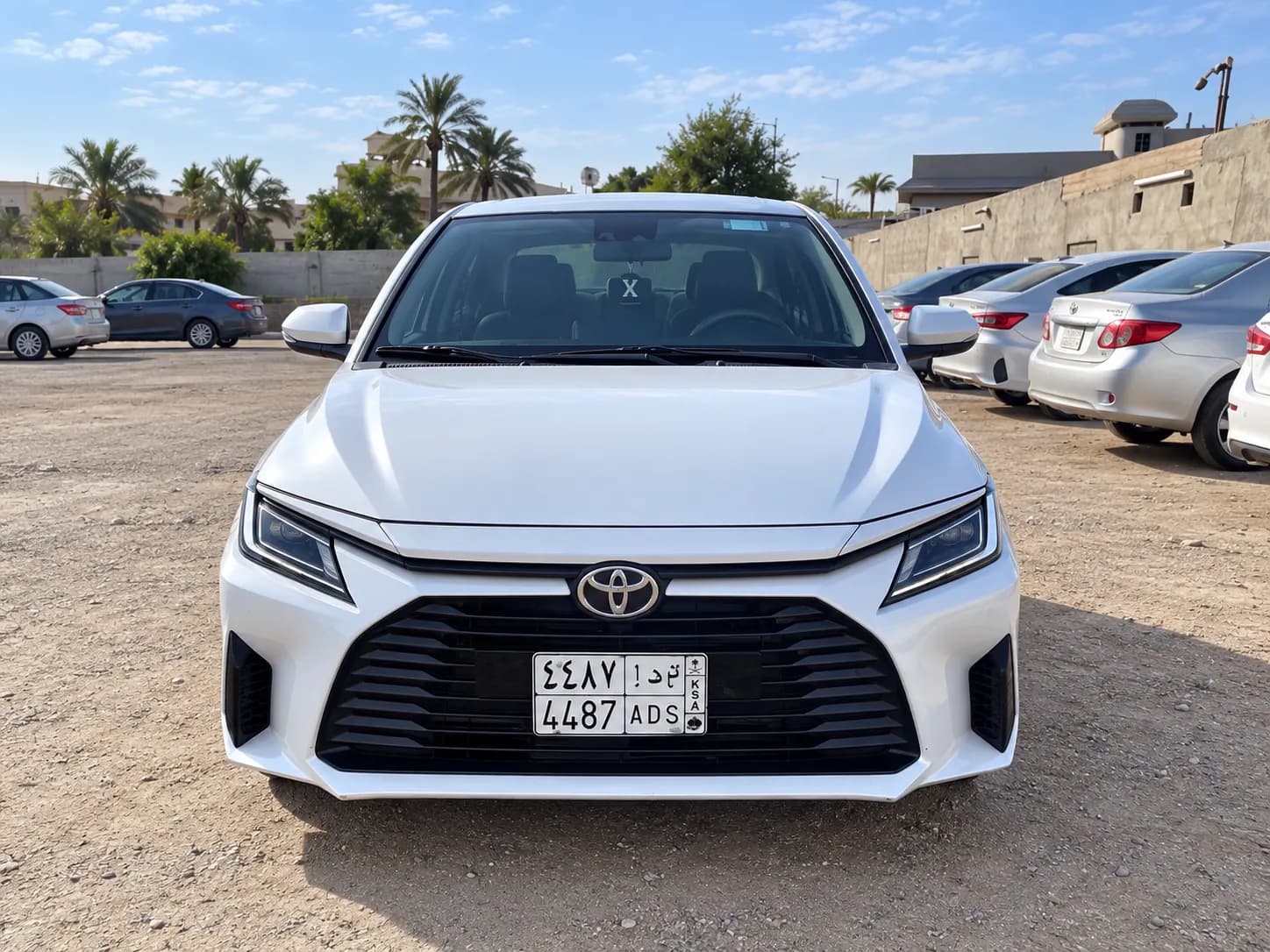 Mohammed Abdullah's vehicle — Vehicle Front