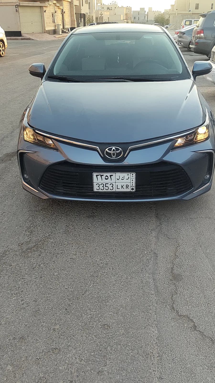 Ghulam 's vehicle — Vehicle Front