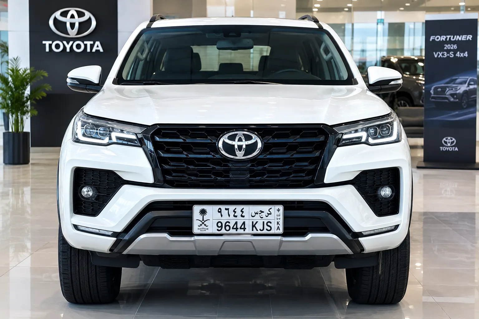 Jahid's vehicle — Vehicle Front