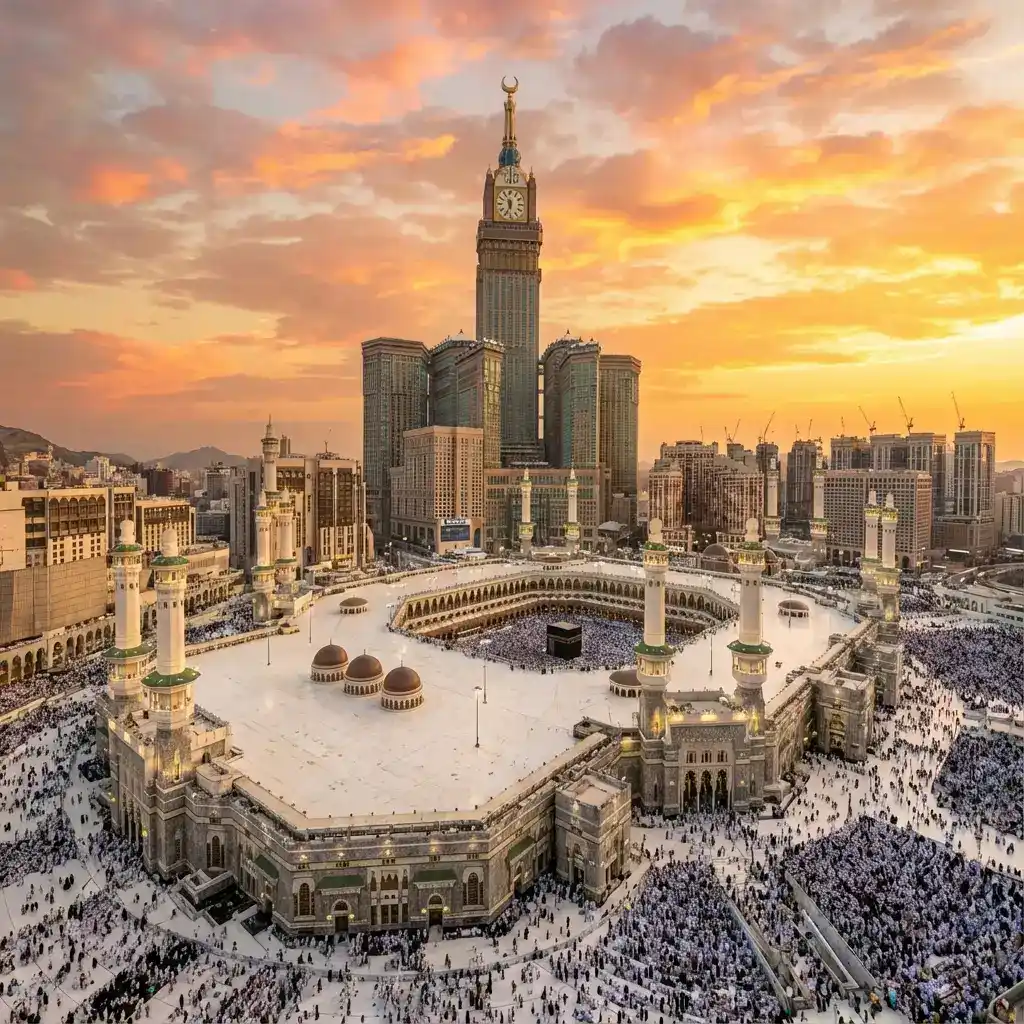Grand Mosque Aerial View